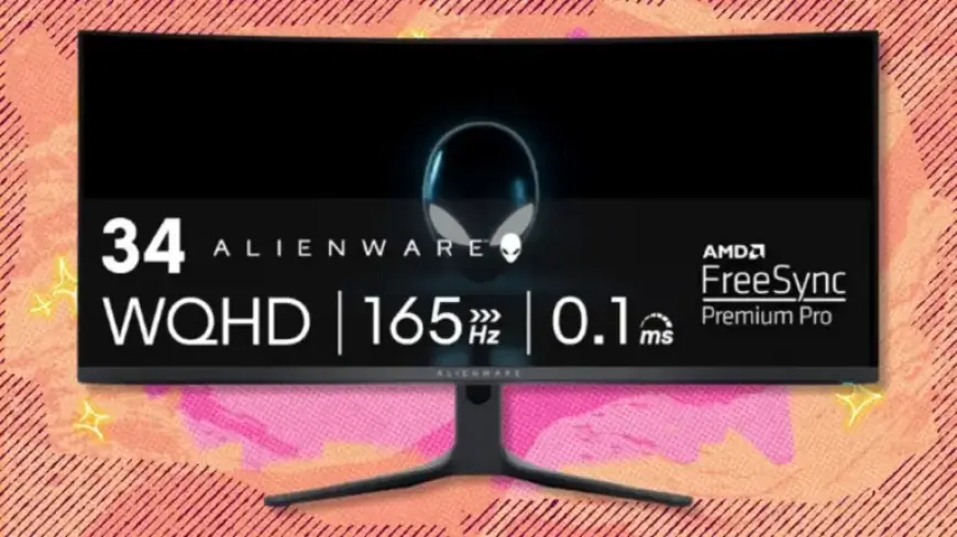 Alienware 34-Inch Curved QD-OLED Gaming Monitor Price Drops Significantly