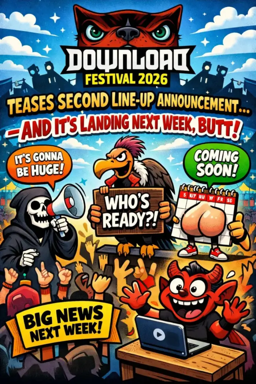 Download Festival 2026 to Reveal Second Line-Up Next Week