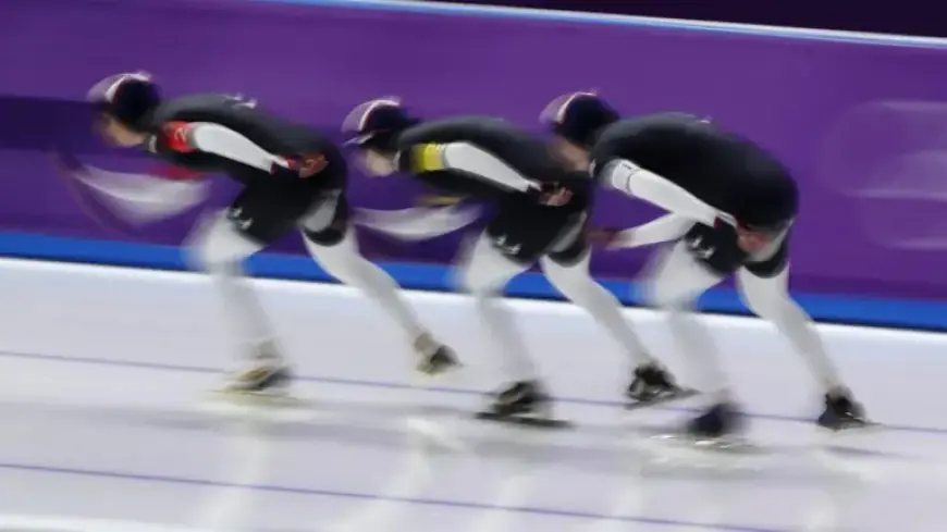 U.S. Olympic Speed Skaters Revolutionize Team Event with NASCAR Bump Drafting