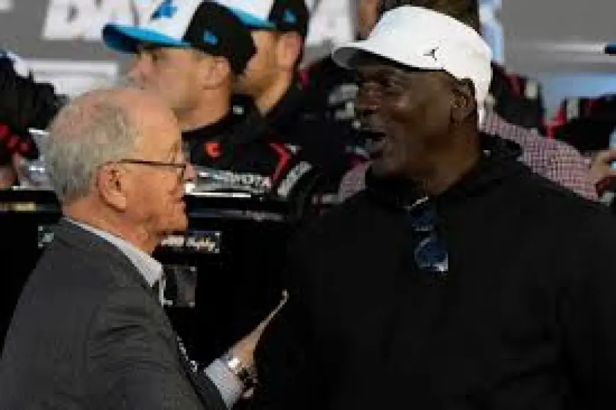 michael jordan greets Daytona 500 victory with magnanimity toward NASCAR