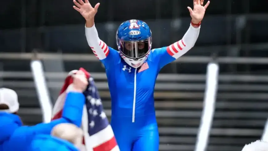 U.S. Moms Clinch Gold and Bronze in Olympic Bobsled Showdown