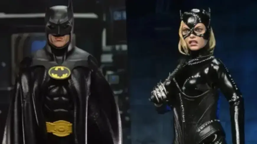 NECA Unveils Iconic Batman Figures: Michael Keaton, Michelle Pfeiffer, Danny DeVito