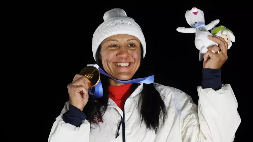 Elana Meyers Taylor finally breaks through for Olympic monobob gold at 41