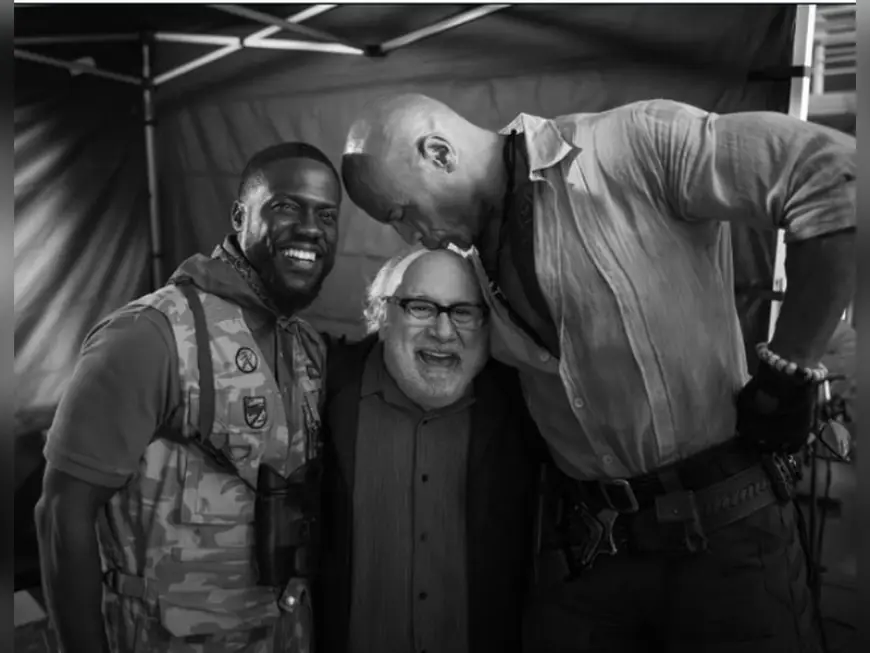 Dwayne Johnson Celebrates Danny DeVito as Jumanji 3 Wraps