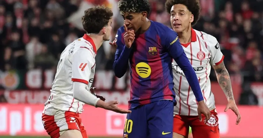 Girona 2-1 Barcelona: Yamal penalty miss hands Catalan derby to Girona