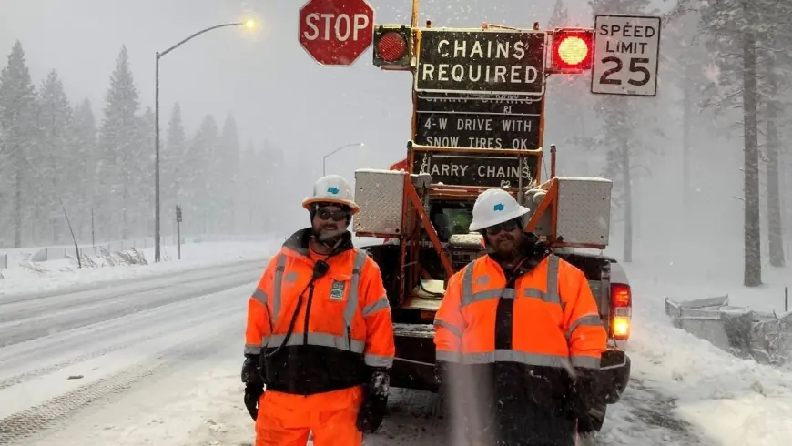 Winter Storm Warning Weather: California Braces for Up to 8 Feet of Snow