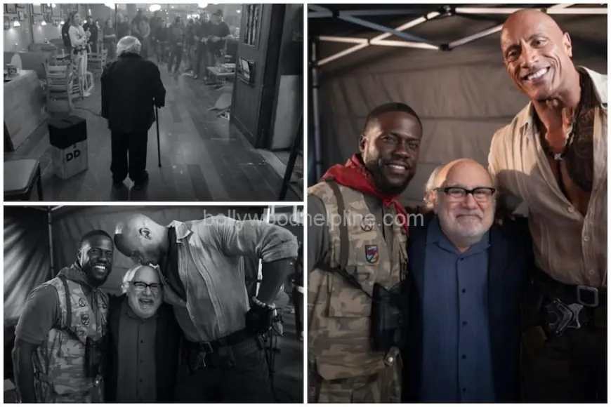 Dwayne Johnson Marks Danny DeVito’s Final Day on Jumanji Set with Warm Tribute