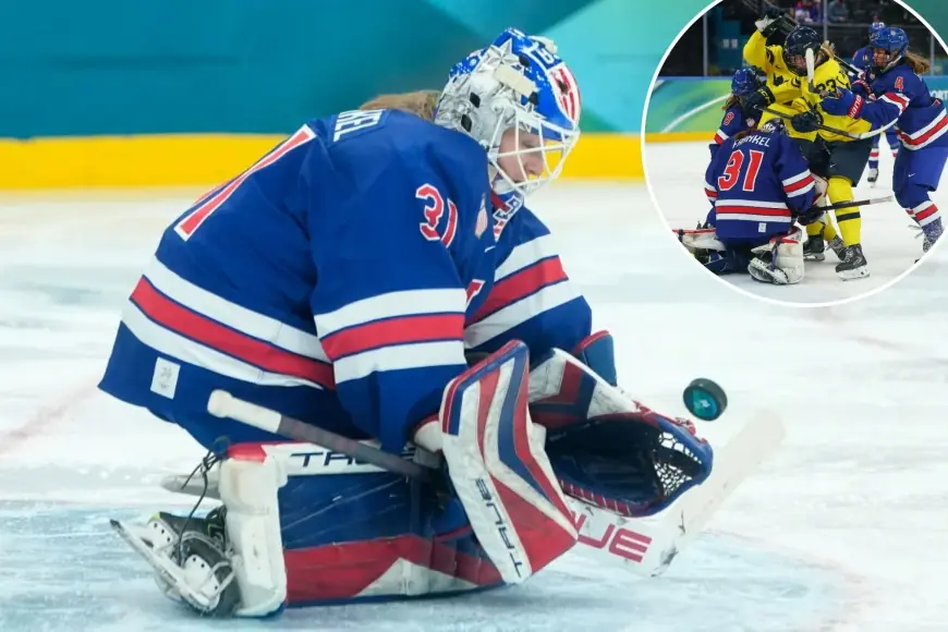 U.S. Women’s Olympic Hockey Team Advances to Gold Medal Game After Semifinal Win Over Sweden