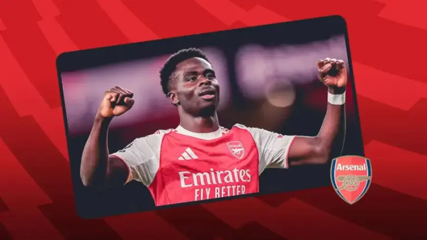 Bukayo Saka Commits to Arsenal with New Five-Year Contract Until 2031