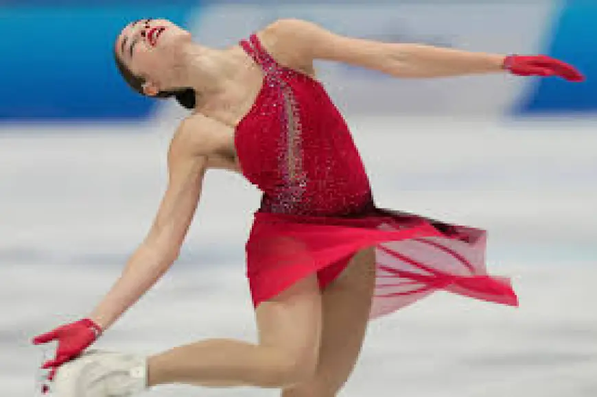 Questions Swirl Around Russian Figure Skater Adeliia Petrosian in Her Olympic Debut