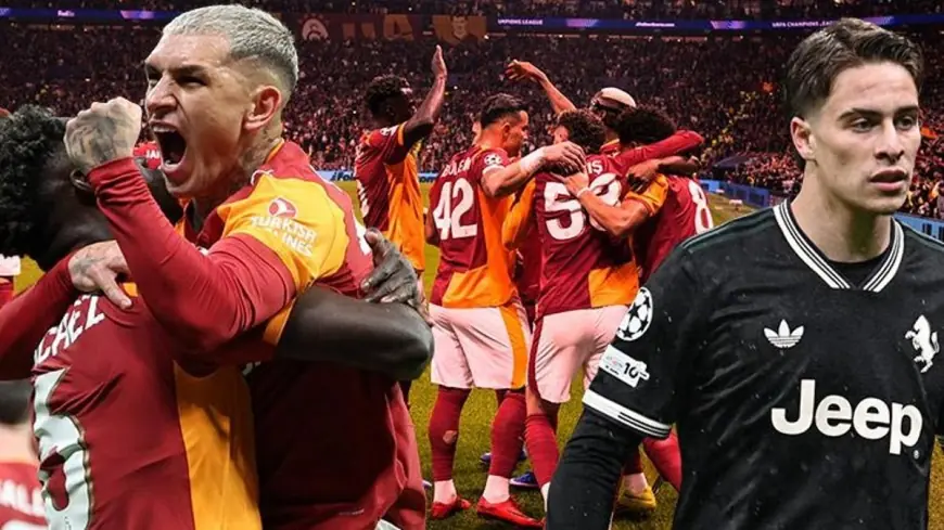 galatasaray routs Juventus 5-2 at home to seize commanding edge in Champions League play-off