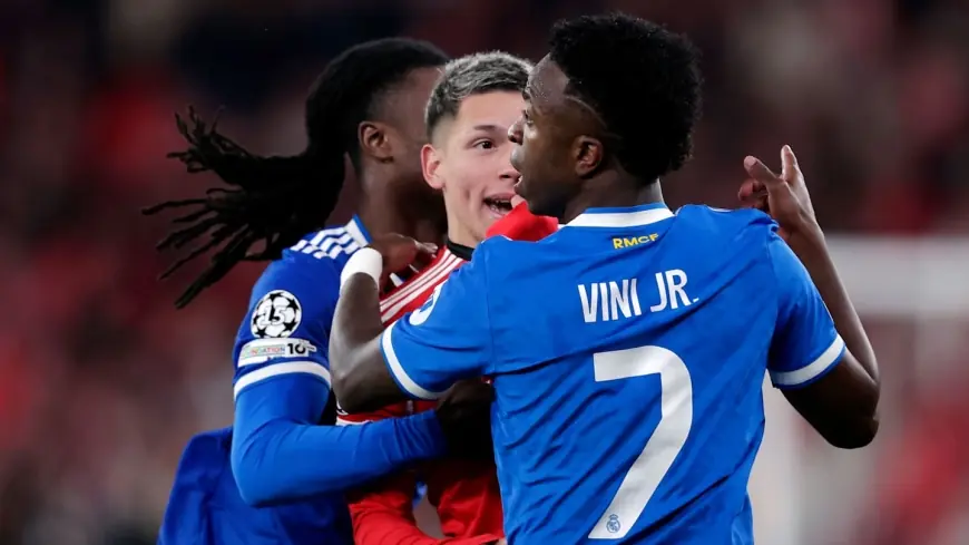 real madrid hold nerve at Benfica as racism allegation halts match