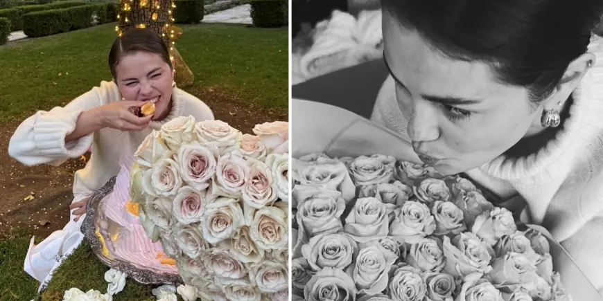 selena gomez and Benny Blanco's First Married Valentine's Day: Hot Dogs, Roses and Backyard Magic