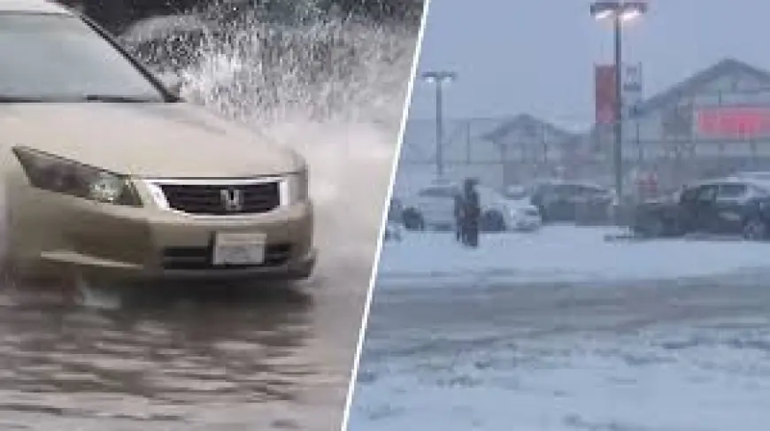 weather los angeles: Storms bring snow and rain to Southern California as more systems approach