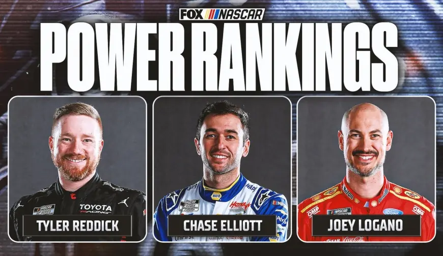 michael jordan Moment? Tyler Reddick Surges as Chase Elliott Moves to Top in NASCAR Power Rankings