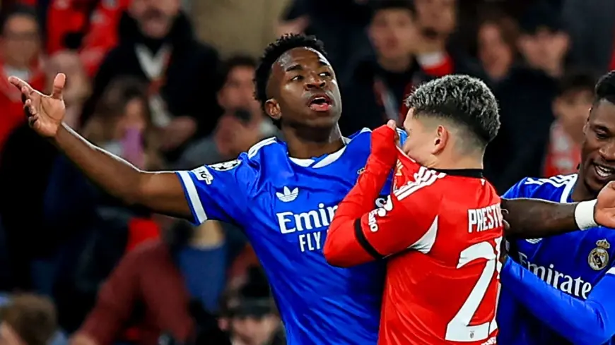 benfica vs real madrid: Vinicius incident overshadows first-leg as Mourinho criticised