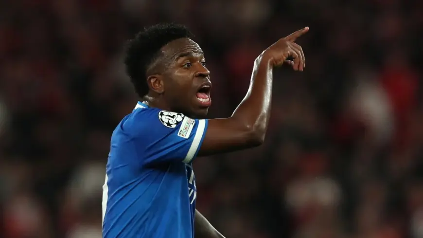 prestianni exchange halts action as Vinicius winner sinks Benfica in Lisbon