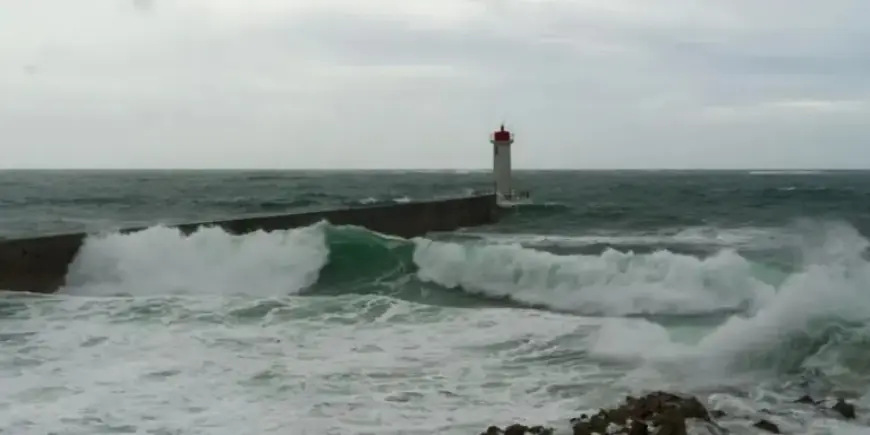 Storm Looms Over Waterlogged Western France