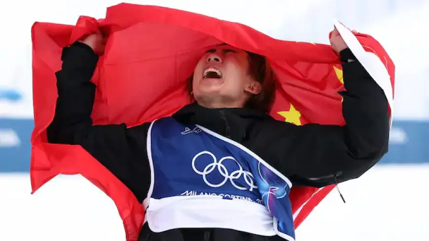 China’s Su Secures Olympic Gold in Men’s Snowboard Slopestyle; McMorris Ranks 8th