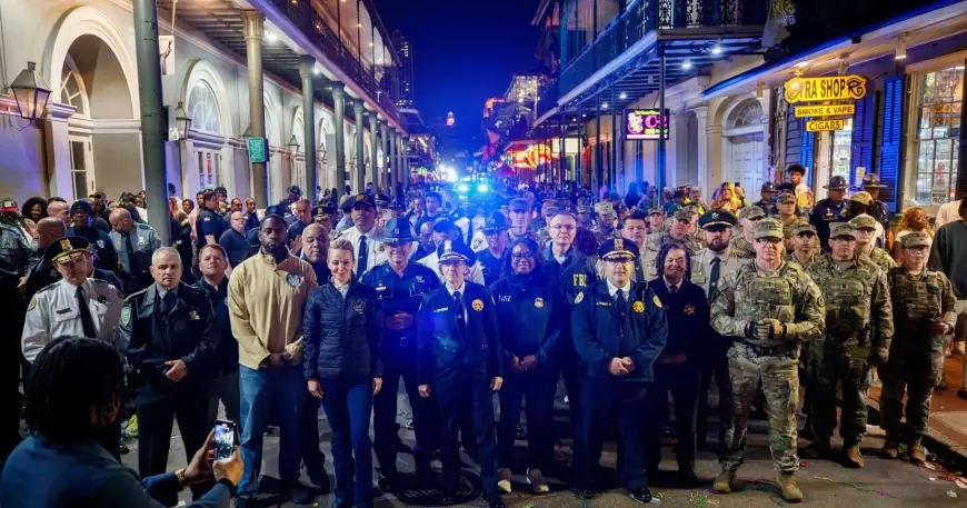 New Orleans Revels as fat tuesday Brings Parades, Throws and a Midnight Walk