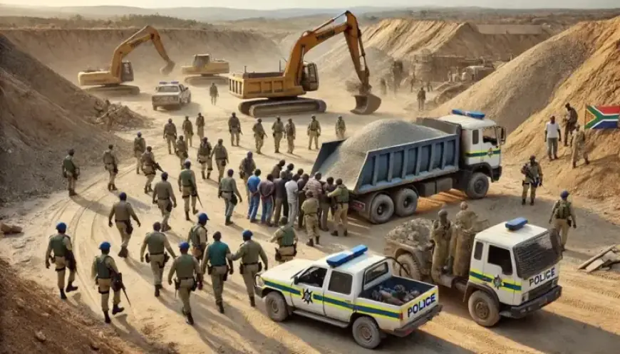 DMPR Denounces Illegal Mining Near Springs’ Gugulethu Settlement