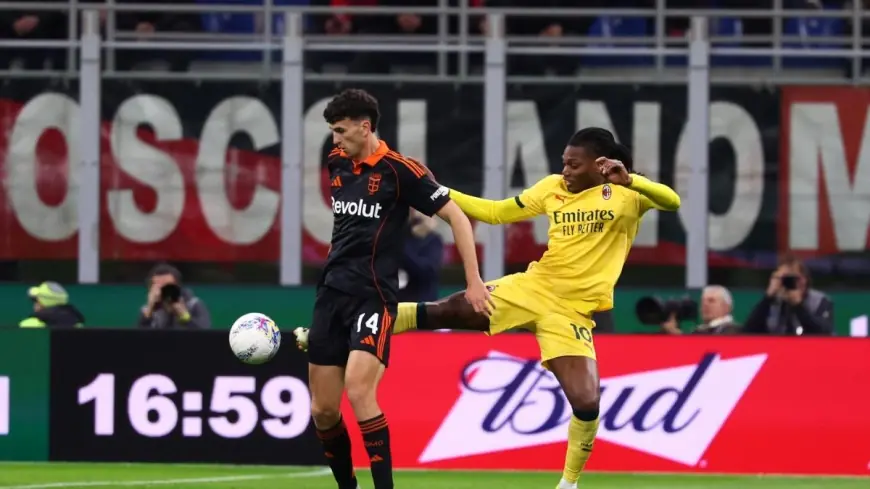 serie a: Milan held 1-1 by Como as Leao's lob cancels out Maignan error