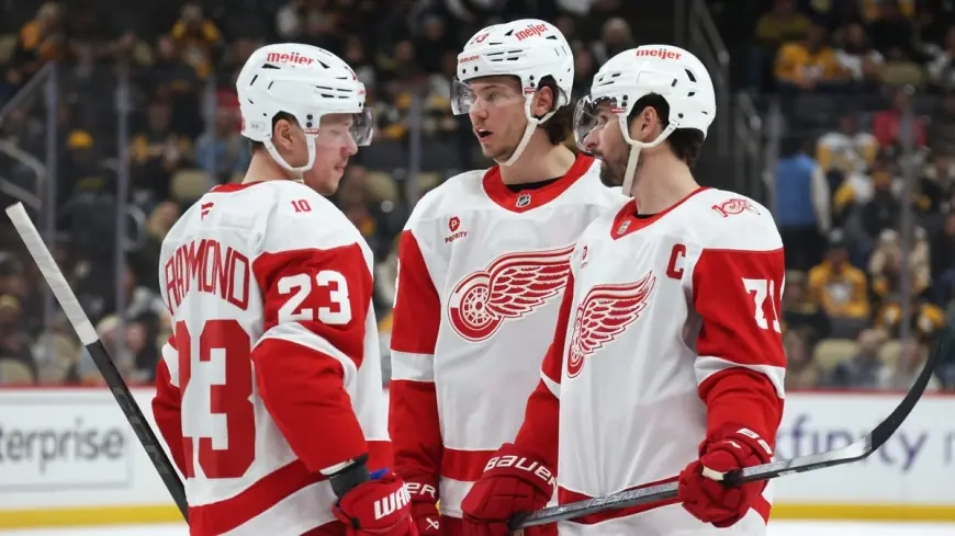 dylan larkin headlines Red Wings' representation as three make 2026 Olympic quarterfinals