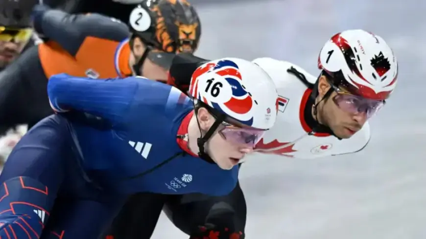 William Dandjinou Aims for Olympic Short Track Skating Championship