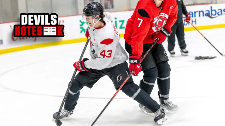 Devils Notebook: luke hughes Back on Ice at Practice, Return Blocked by LTIR Until Feb. 28 (ET)