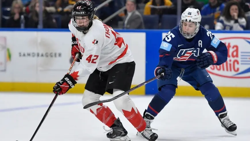 Claire Thompson Likely to Play in womens hockey gold medal game as Rivalry Reaches Boiling Point