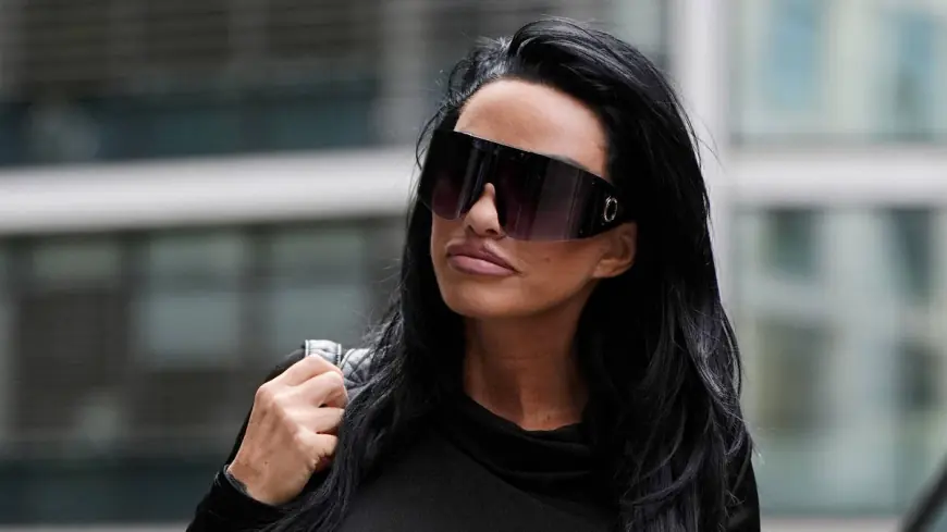 katie price claims she's expecting a child with new husband Lee Andrews
