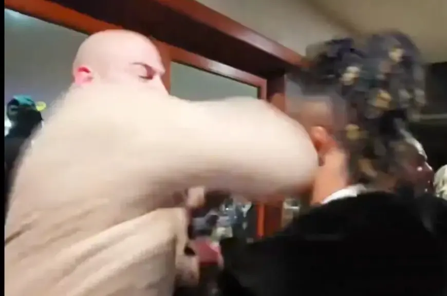 Former fighter tiki ghosn elbows streamer in viral house-party clip