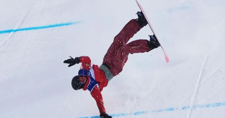 mark mcmorris Goes Down Fighting in Olympic Slopestyle Final, Leaves Hill a Hero