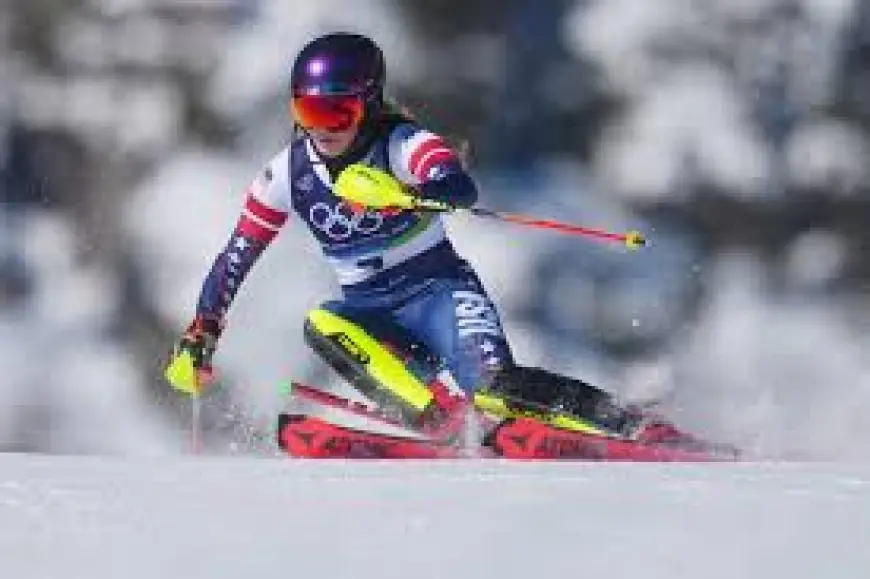 mikaela shiffrin storms to emphatic Olympic slalom gold in Italy