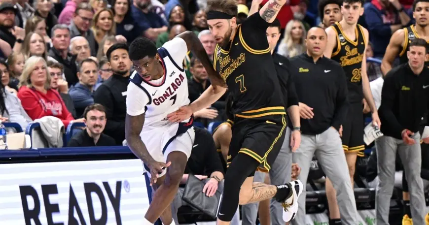 gonzaga basketball back on the road seeking 35th straight win over USF after brief Spokane stop