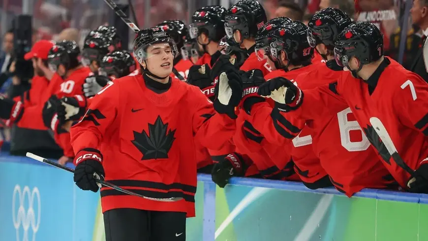 Celebrini, Hughes Fuel Thrilling olympic hockey Quarterfinal Nights