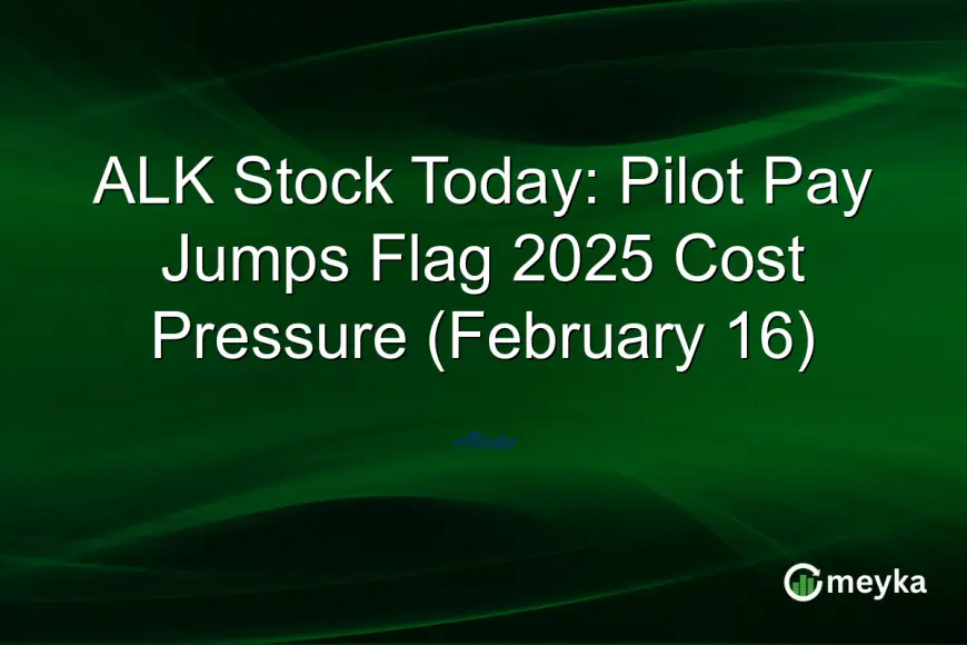 Pilot Pay Hike Could Reshape alaska airlines flights Network and Margins