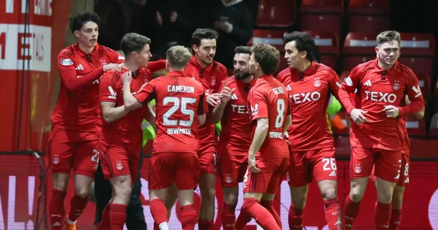 aberdeen vs motherwell: Holders march on after chaotic tie with three red cards