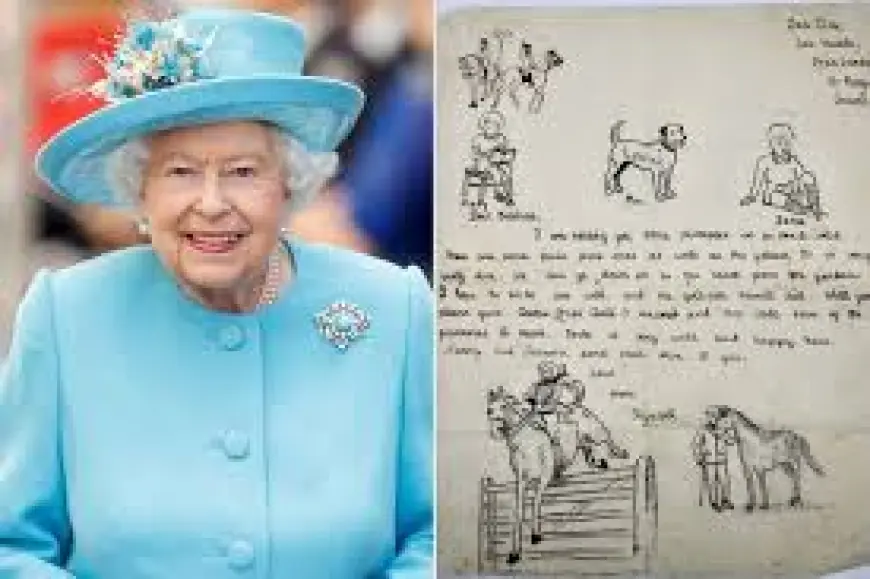Childhood Letter by queen elizabeth Heads to Auction in Kent
