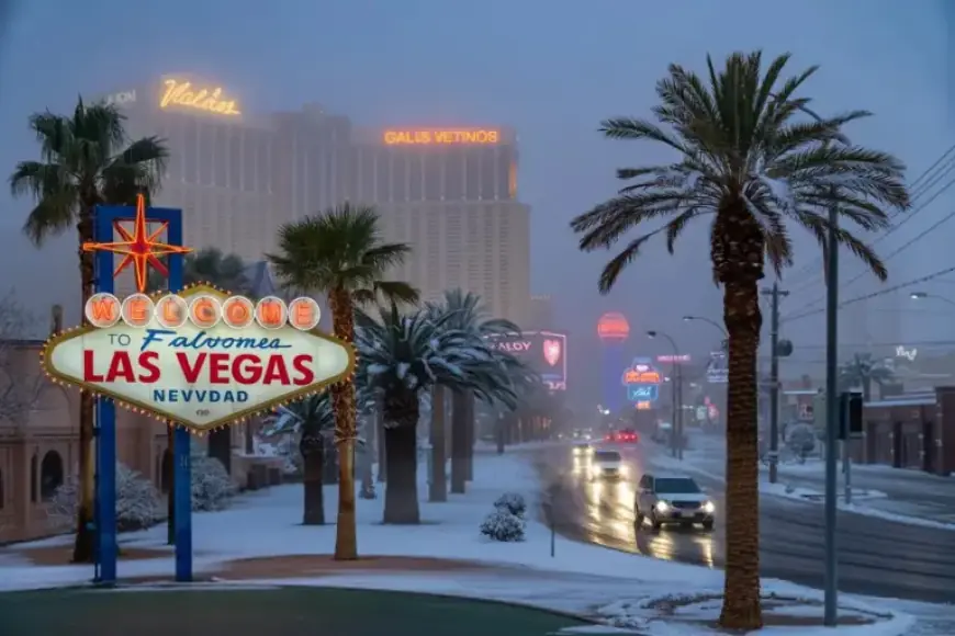 Las Vegas Winter 2026: Severe Weather Disrupts Flights and Roads