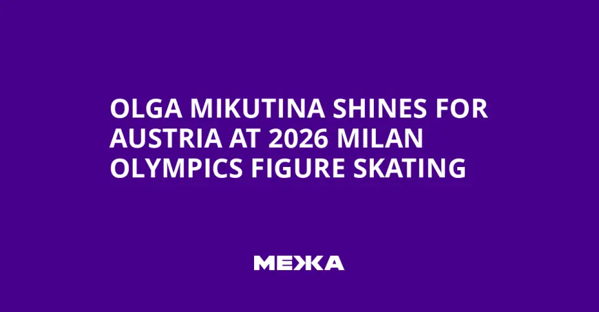olga mikutina Advances to Free Skate for Austria After Clean Short at Milan 2026