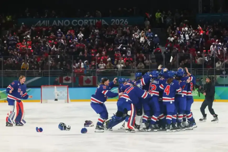 USA Clinches Olympic Gold in Stunning Overtime Hockey Victory Against Canada
