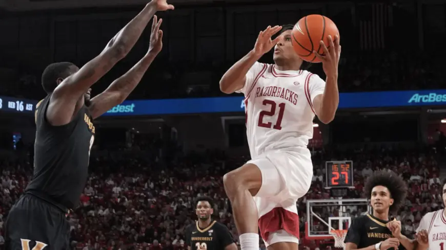 Darius Acuff drops 49, nearly forces 2OT in Arkansas' Feb. 18 road thriller at Alabama
