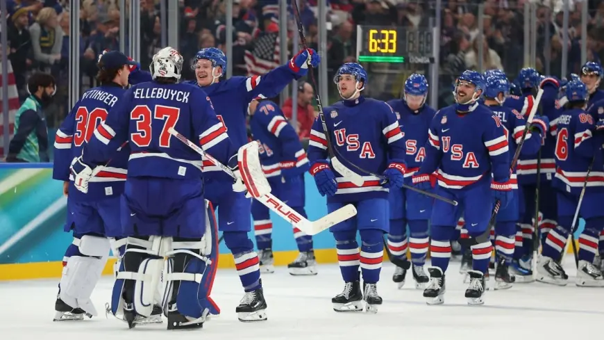 Men’s Hockey Olympics 2026: USA Beats Sweden 2–1 in Overtime as Quinn Hughes Sends Team USA to Semifinal vs Slovakia