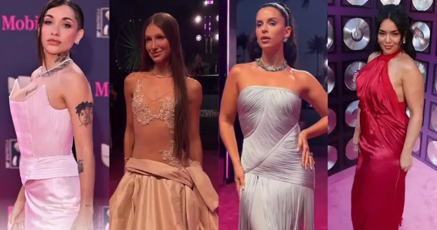 Maria Becerra’s bold Lo Nuestro entrance, a dance-off with Marko and two conflicting red‑carpet looks
