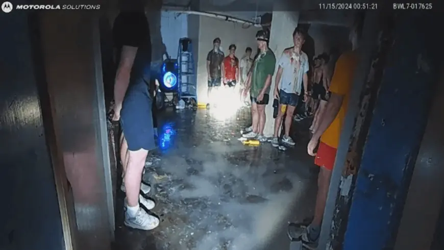 Hazing body-cam video shows shirtless, blindfolded pledges at Iowa fraternity