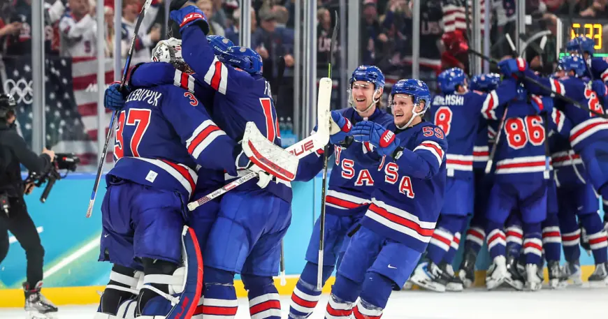 Quinn Hughes' OT Wrist Shot Sends Mens Usa Hockey to Olympic Semifinals