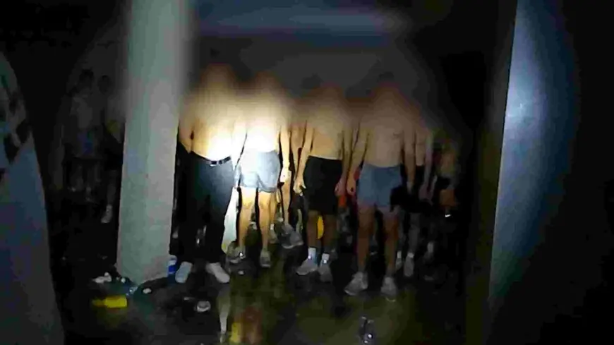 Hazing body camera footage shows 56 blindfolded pledges at University of Iowa fraternity