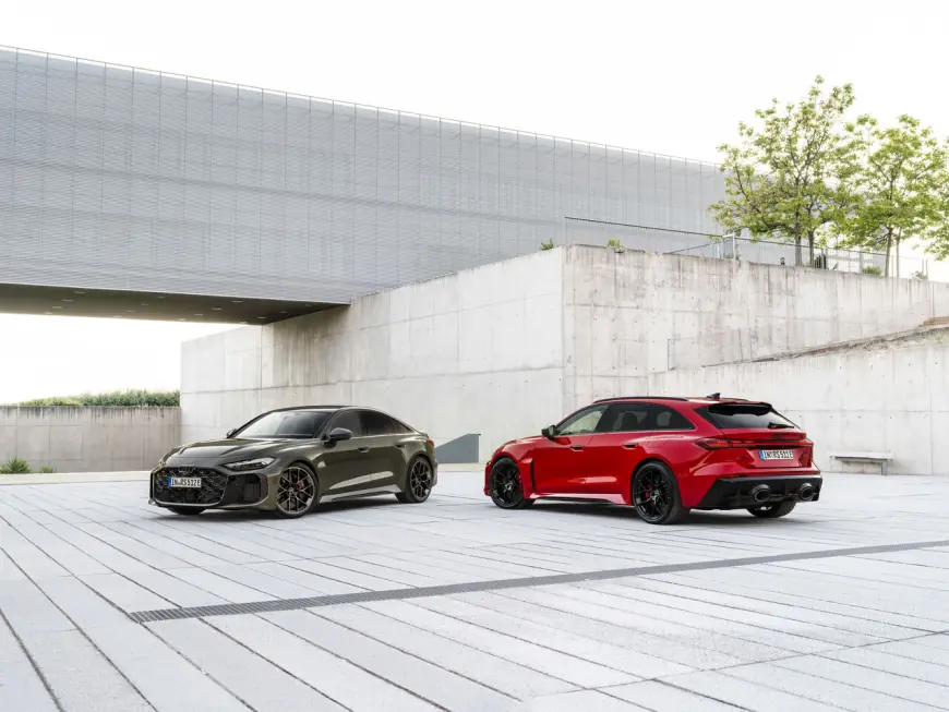 Audi Rs5 Avant: 639hp plug-in V6 hybrid with world-first electro-mechanical torque vectoring
