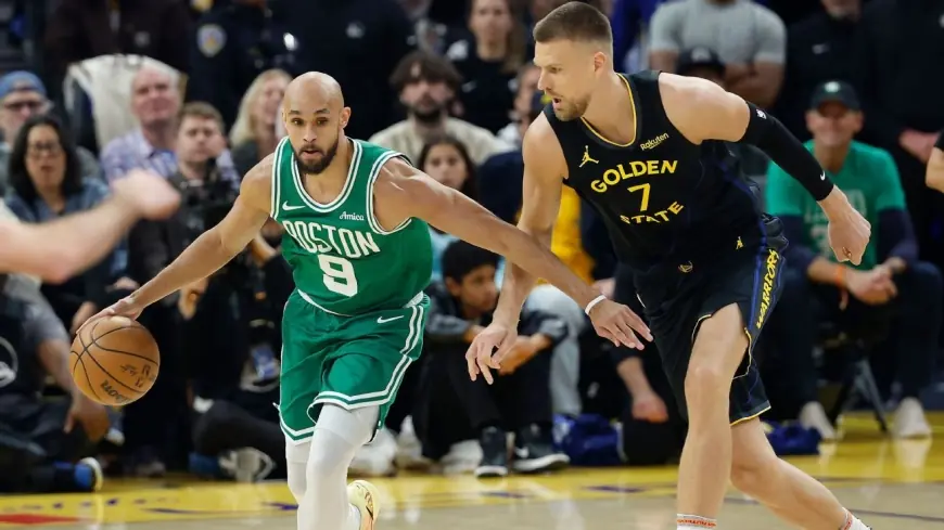 Warriors Vs Celtics: Porzingis sparks late push but Boston wins 121-110